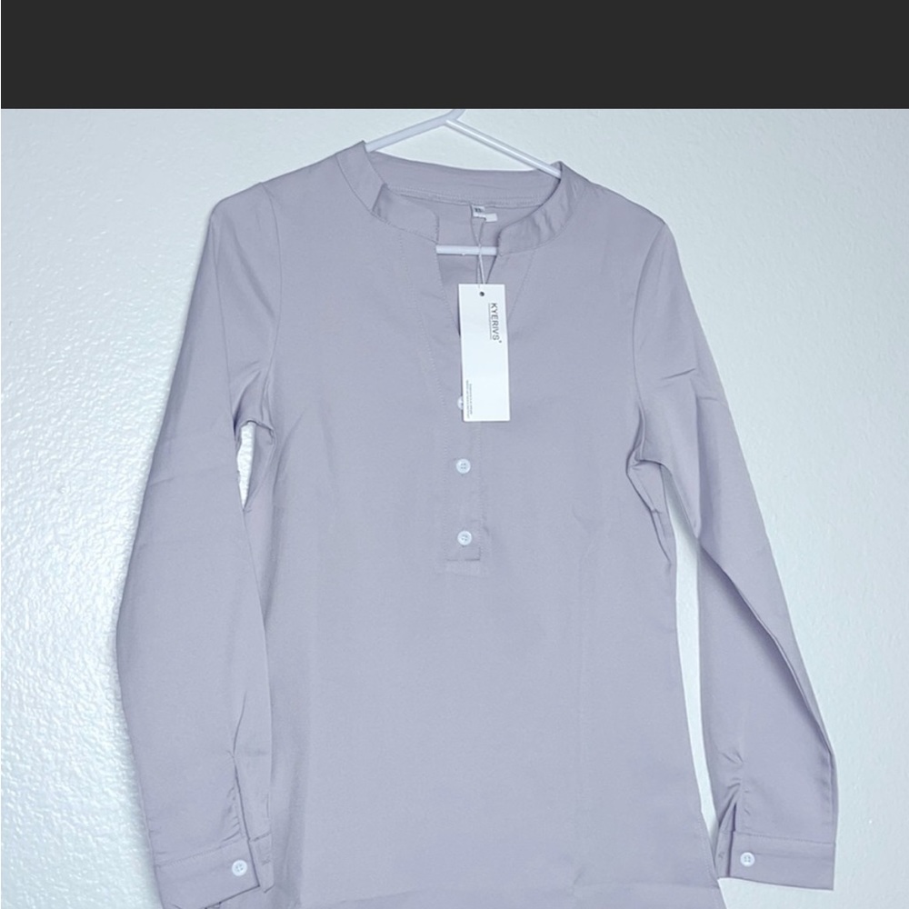 Kyerivs Purple Long Sleeve Shirt Sz XS NWT